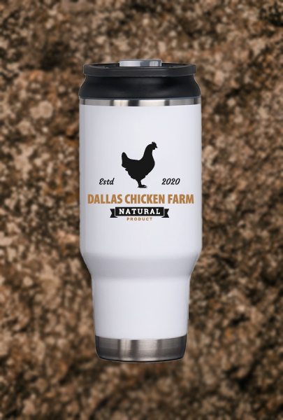 Custom Printed Igloo 32 oz. Double Wall Vacuum Insulated Tumbler for Dallas, Texas.