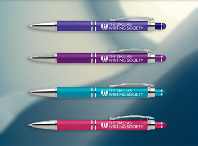 Custom Imprinted Reborn Recycled Aluminum Pens for Dallas, Texas.