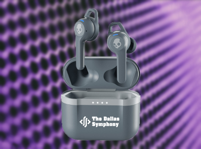 Custom Decorated Bluetooth Earbuds for Dallas, Texas. Custom Decorated Bluetooth Earbuds for Dallas, Texas.